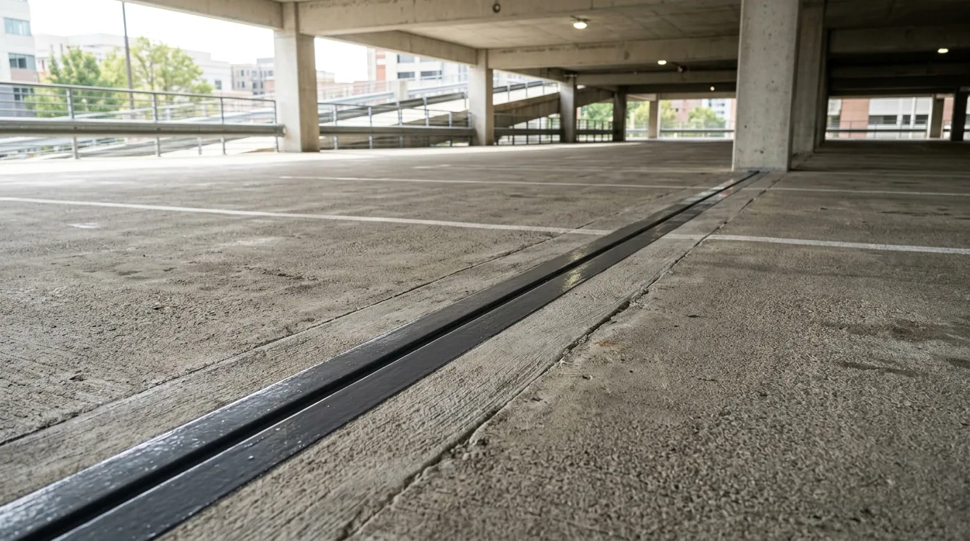 The finished result of professional commercial caulking: the completed work looking clean, correct — Toledo, OH