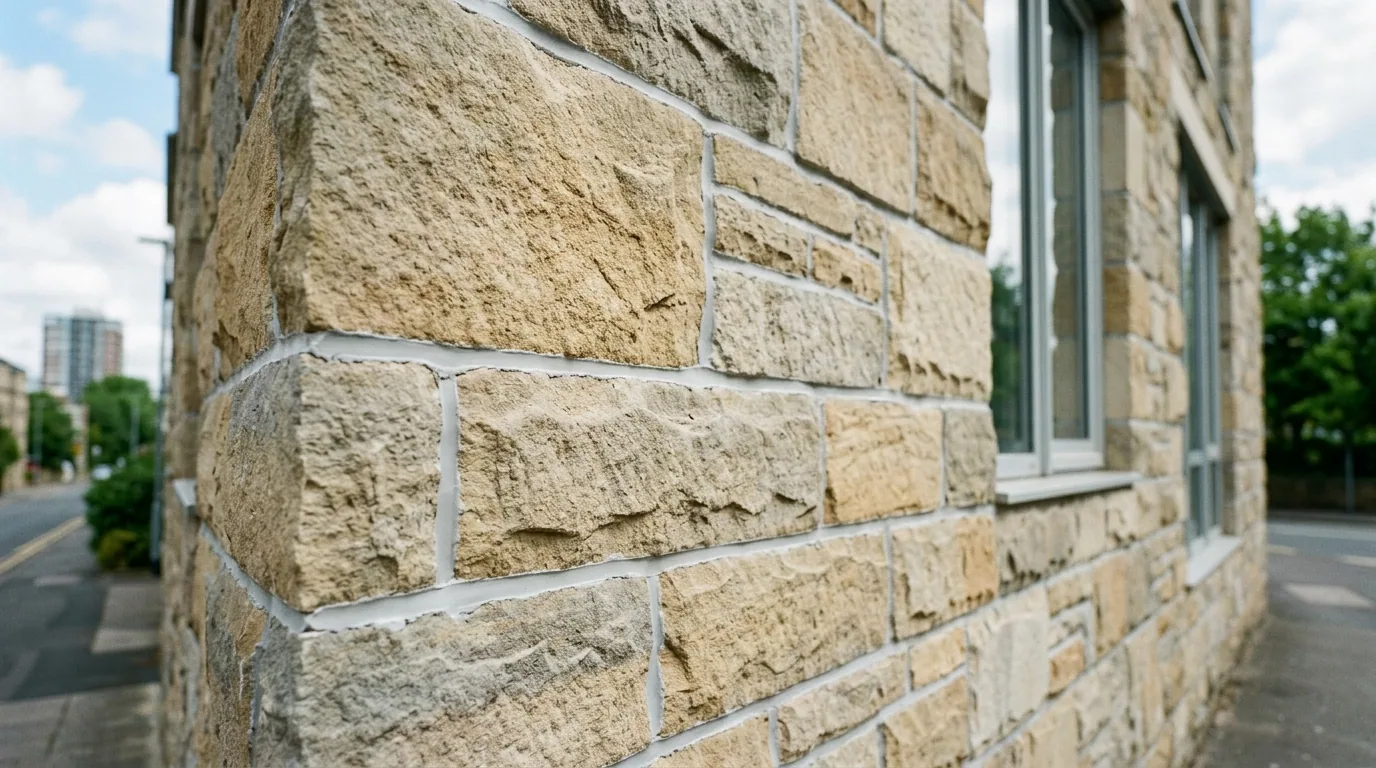 The finished result of professional commercial caulking: the completed work looking clean, correct — Toledo, OH